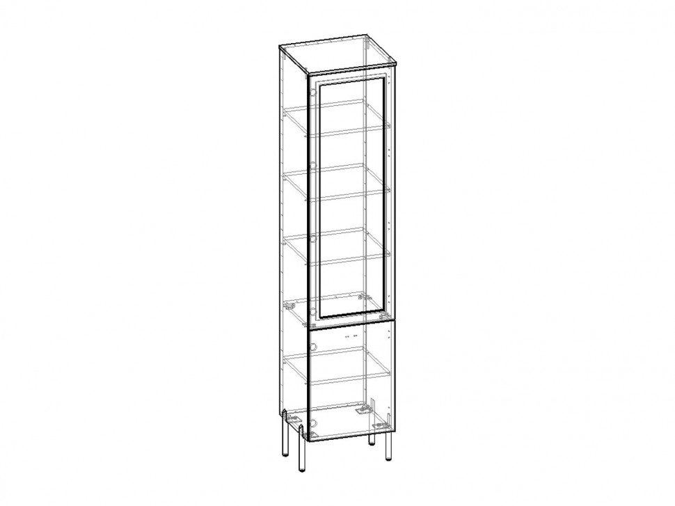 Шкаф-витрина Кендел