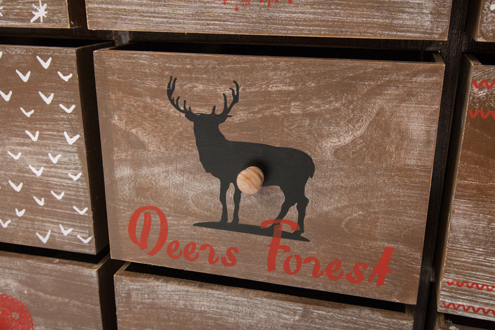 Комод Комод с 9 ящиками Secret De Maison CHRISTMAS 9 (mod. HX16-007NS)