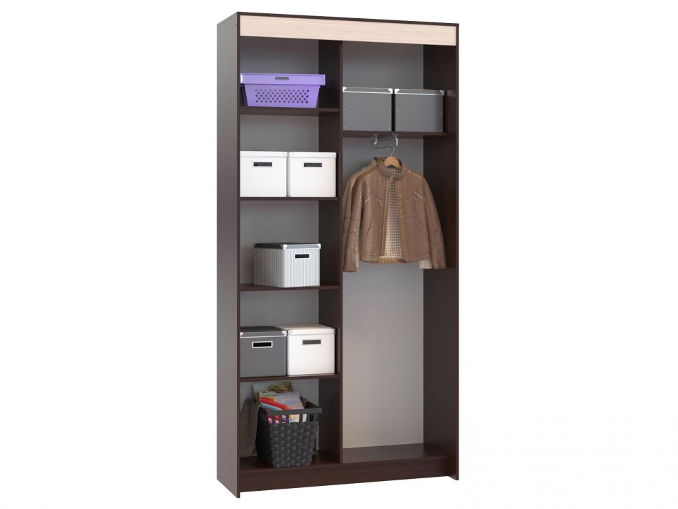 Шкаф-купе Контур ШР-3 с зеркалом