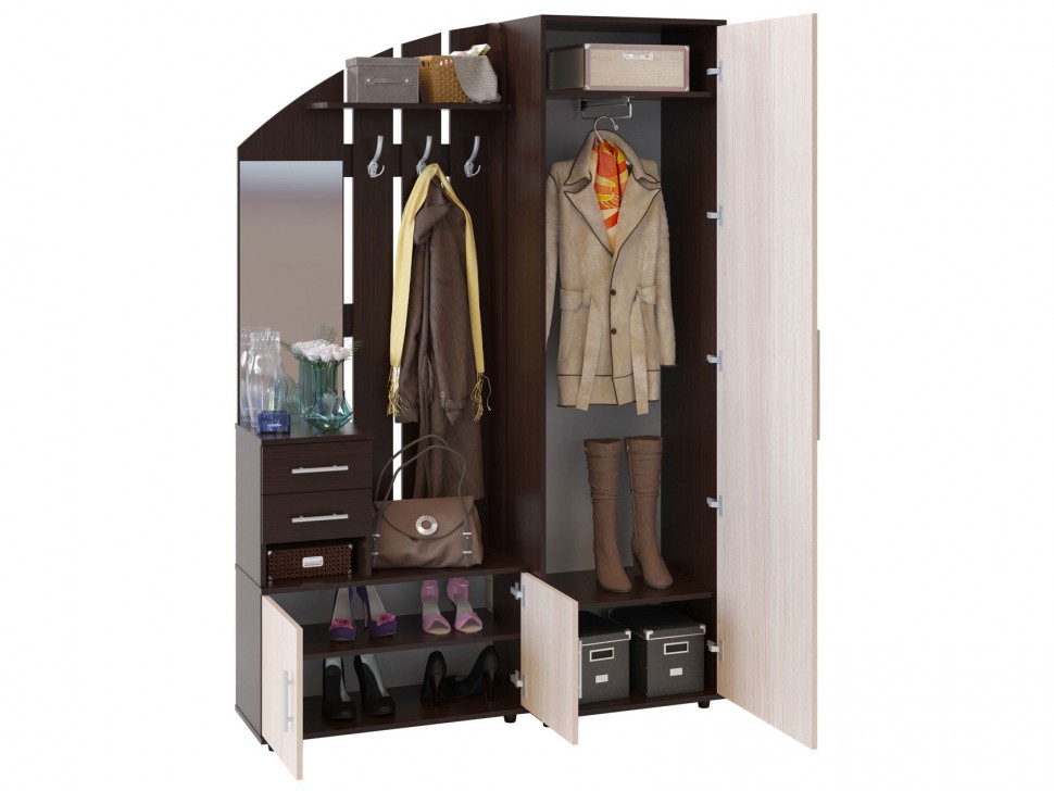 Прихожая ВШ-1+ШО-2