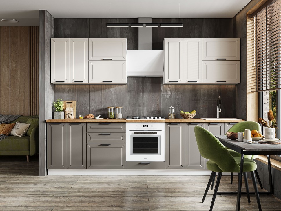 Кухонный гарнитур Оптима 300 см