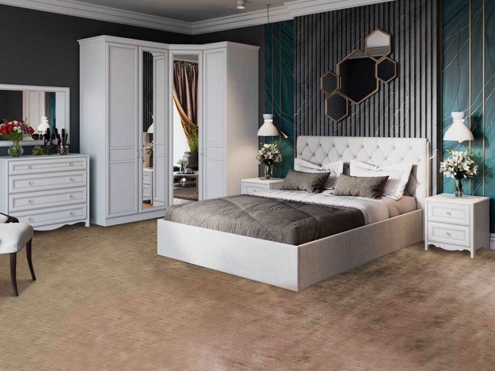 Двуспальная кровать Франческа ТД 312.01.08 / ТД 312.01.09