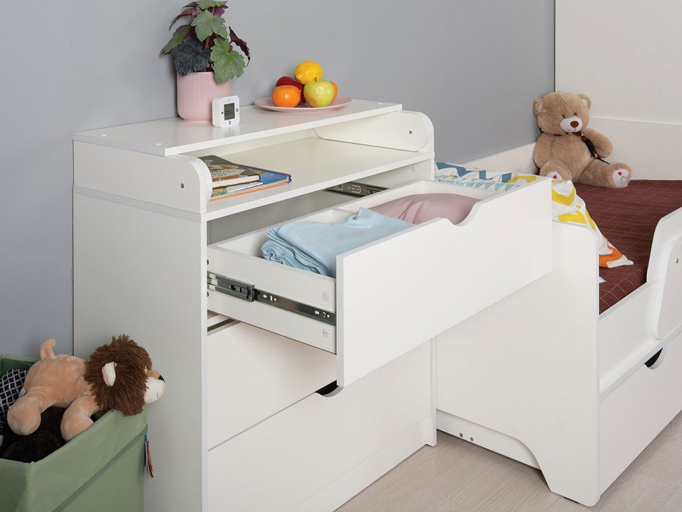 Детский комод Комод пеленальный Уна 13.304 3 ящ