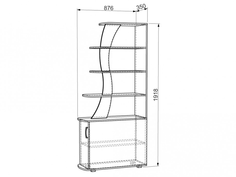 Стеллаж Оптимус 5