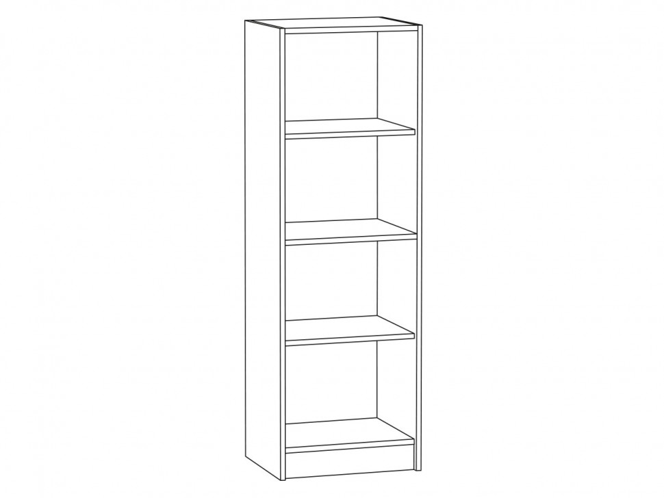 Стеллаж в детскую Альфа