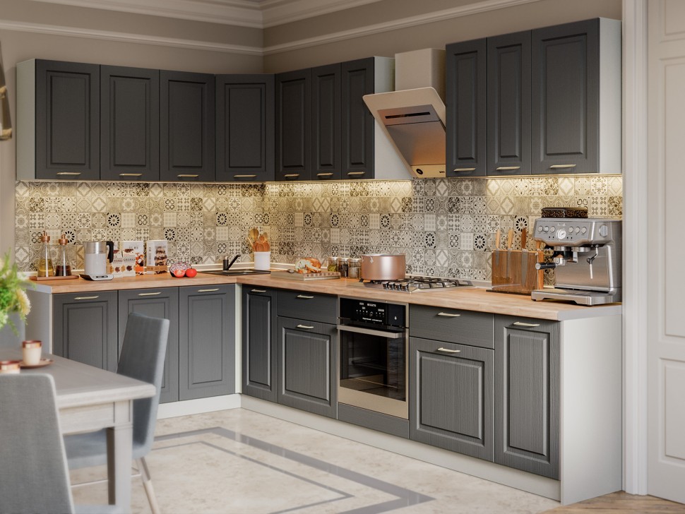 Кухонный гарнитур Классик 307,6х160 см