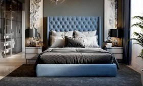 Мягкая кровать SleepArt Криста