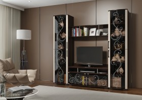 Гостиная Флоренция 2 витрины