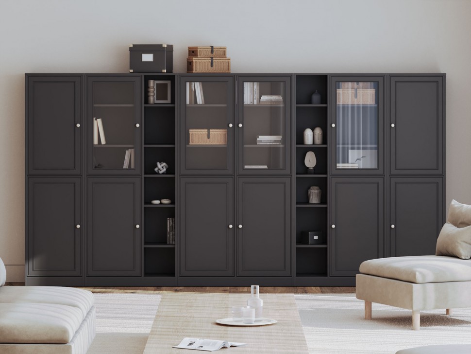 Шкаф-витрина Люси 2 двери