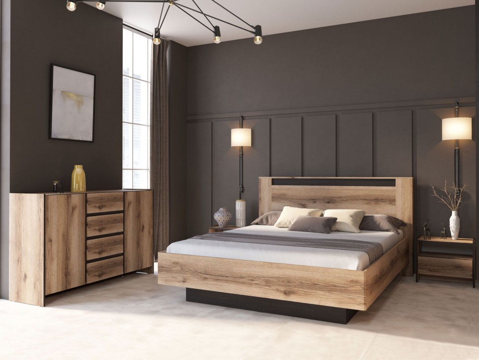 Двуспальная кровать Прага