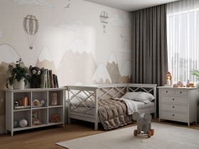 Комплект детской мебели Джуниор Массив Бука