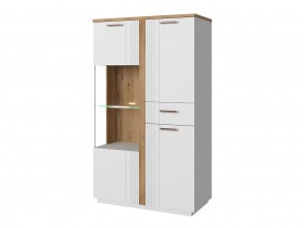 Шкаф-витрина Матео комби