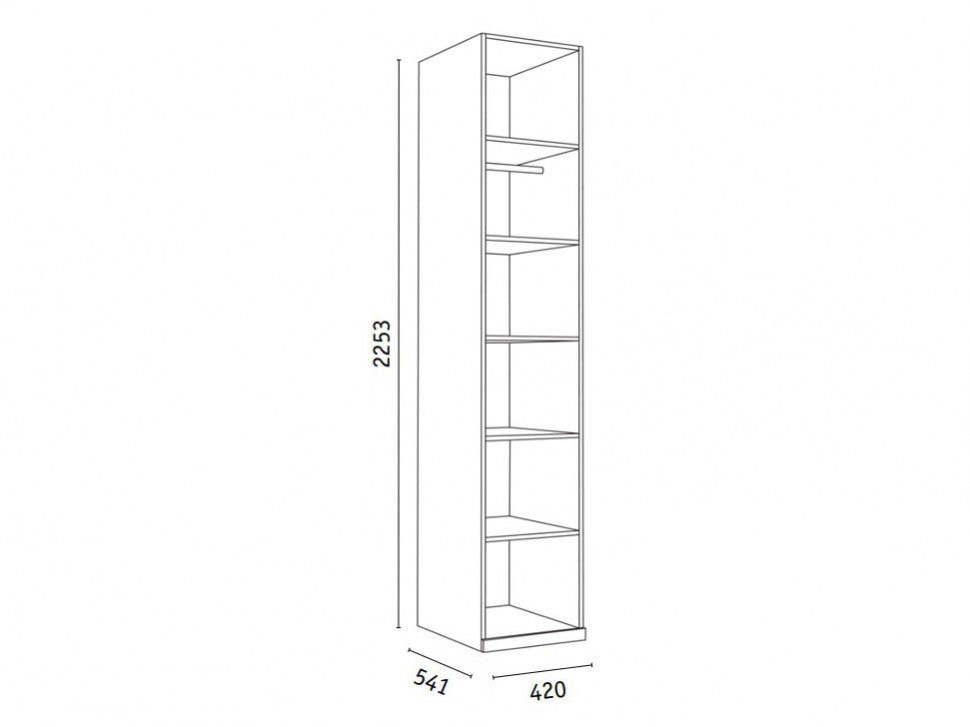 Распашной шкаф Валенсия