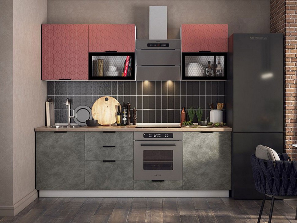 Кухонный гарнитур Стоун 240 см