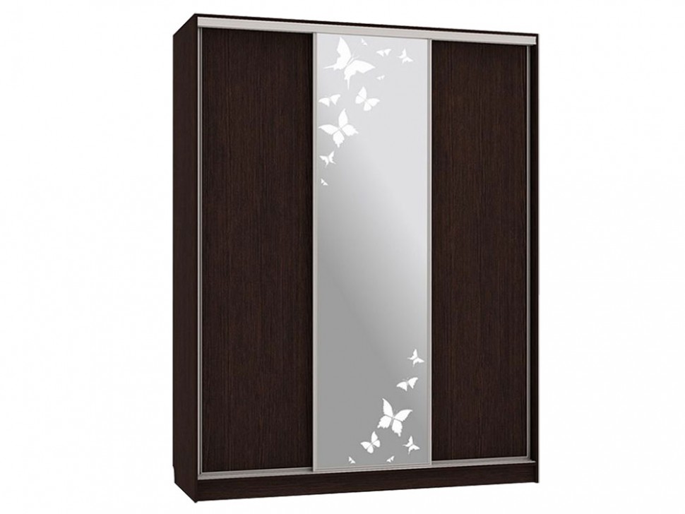Шкаф-купе Бассо 1 Бабочки
