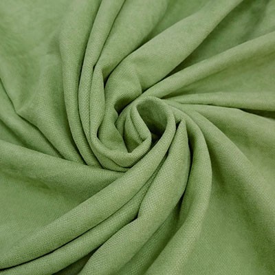 Штора Канвас оливковый