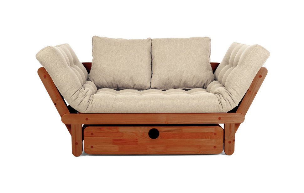 Прямой диван Кушетка Сламбер BOX (сосна)