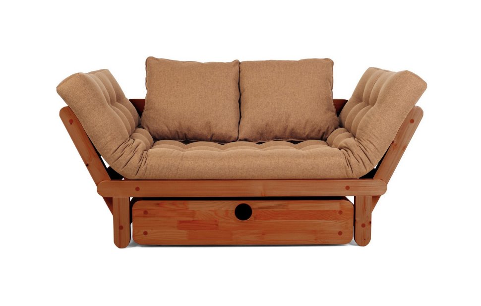Прямой диван Кушетка Сламбер BOX (сосна)