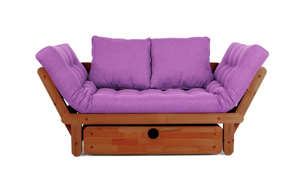 Прямой диван Кушетка Сламбер BOX (сосна)