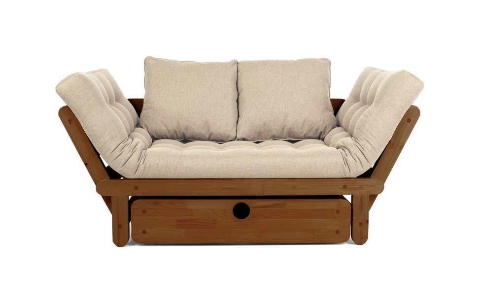 Прямой диван Кушетка Сламбер BOX (сосна)