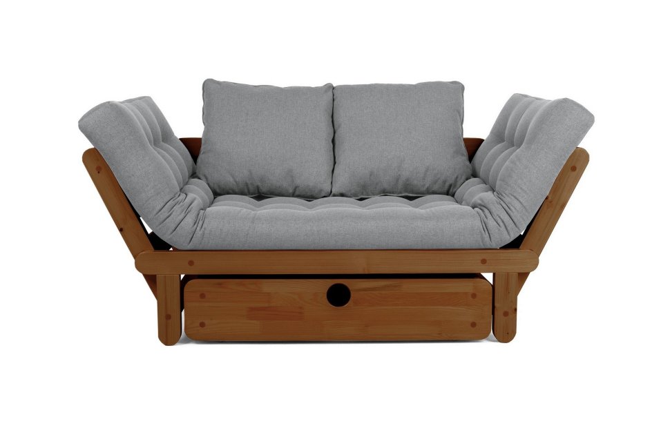 Прямой диван Кушетка Сламбер BOX (сосна)
