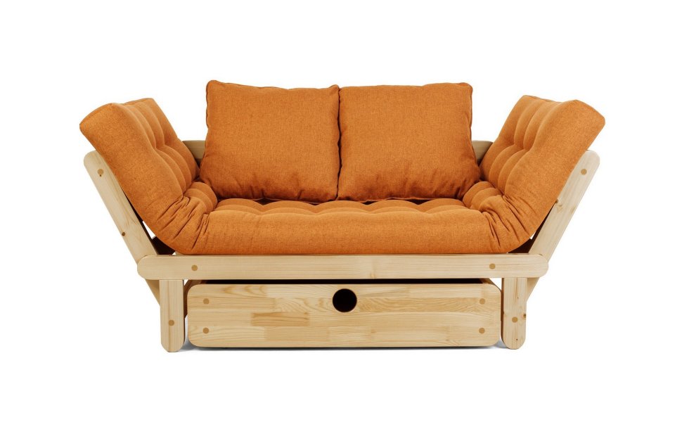 Прямой диван Кушетка Сламбер BOX (сосна)