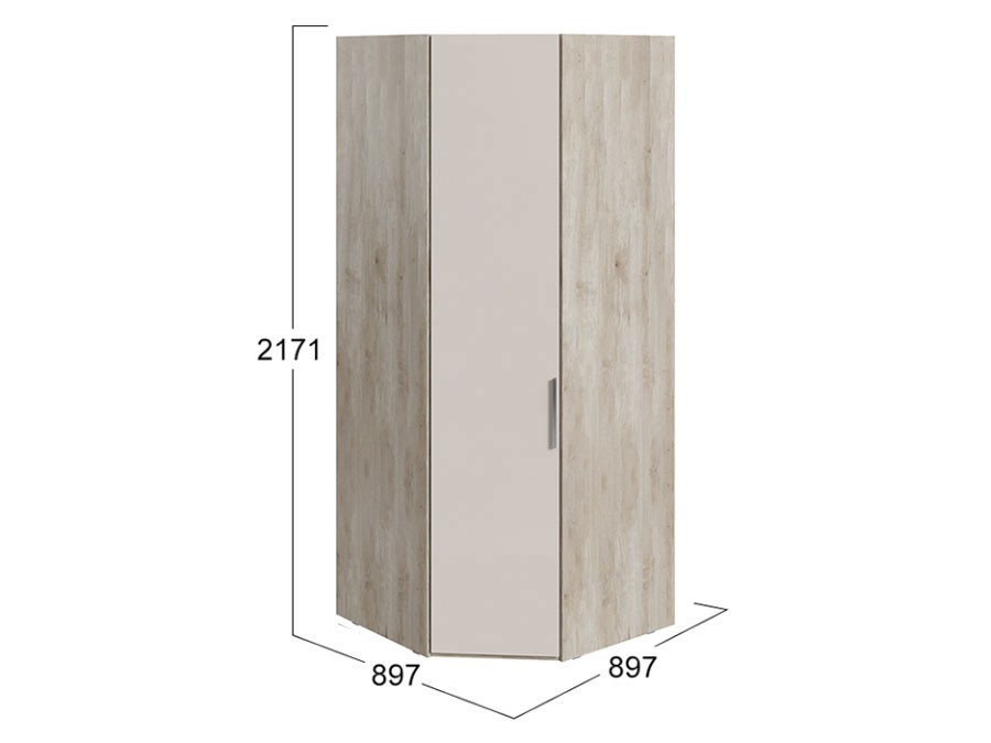 Распашной шкаф Угловой шкаф Эмбер