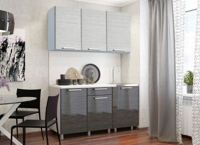 Кухонный гарнитур Блестки 150 см