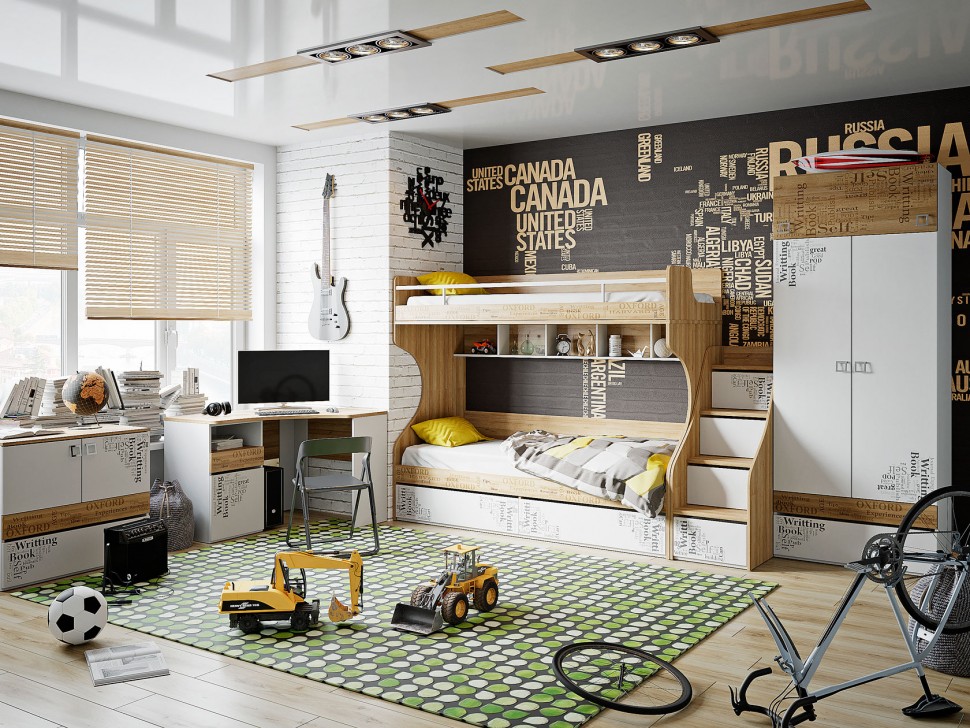 Детский шкаф Оксфорд