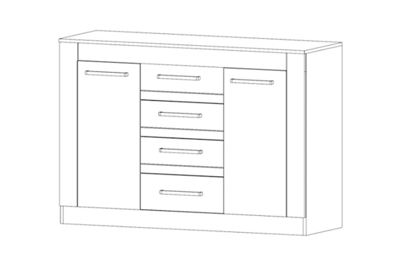 Комод Элегия КМ-101