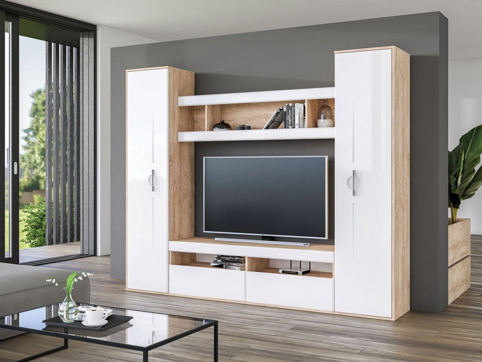 Шкаф 1 дв Альба 3