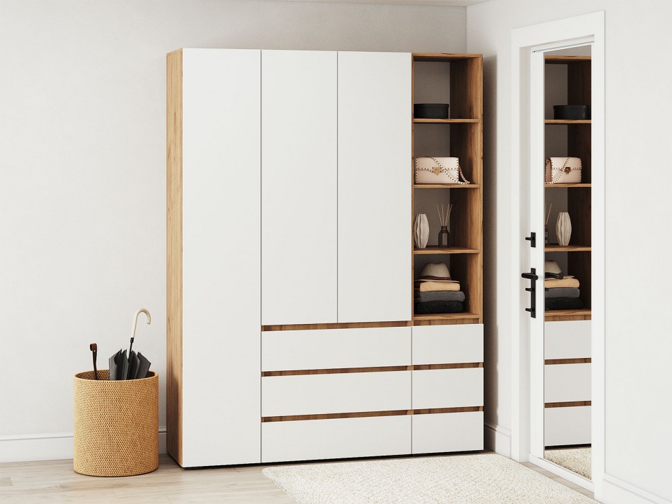 Прихожая Элли со стеллажом