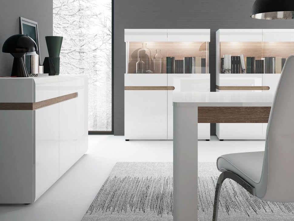 Шкаф-витрина Линате