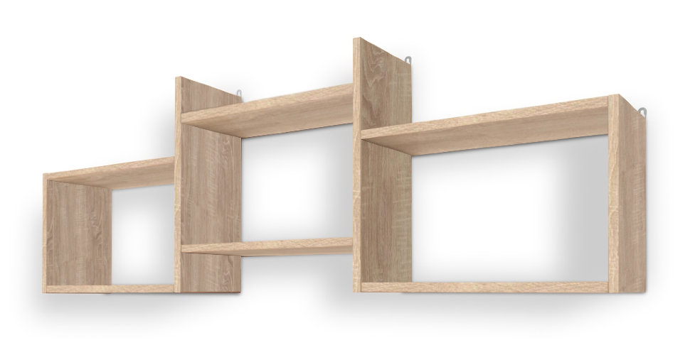 Настенная полка Куба-6