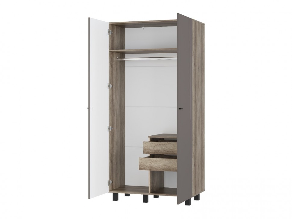 Распашной шкаф Олива 2 двери