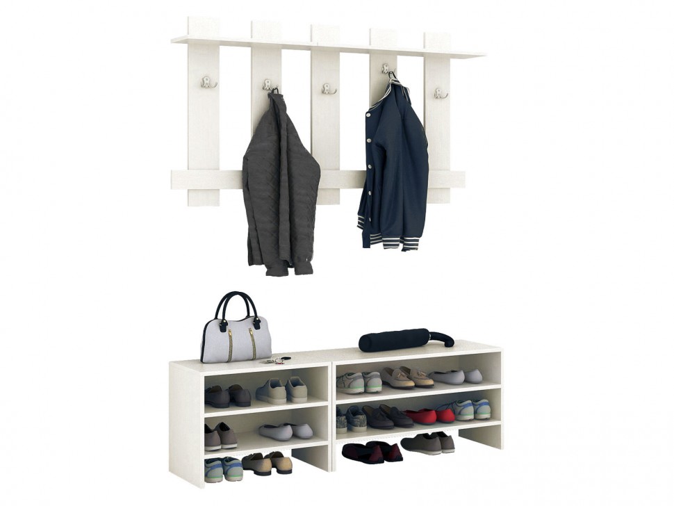 Вешалка в прихожую Уно-65