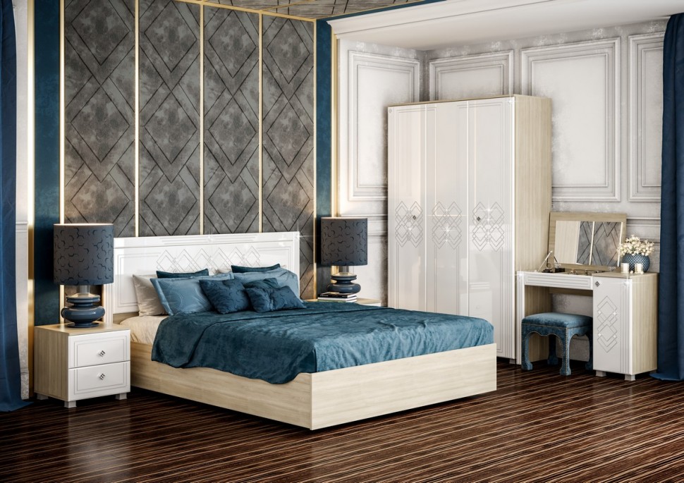 Двуспальная кровать Бьянка