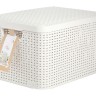 Коробка с крышкой Rattan Style Box L