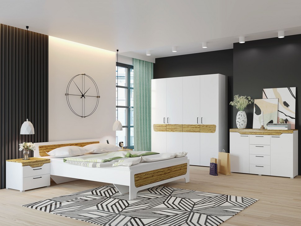 Прикроватная тумба Тумба прикроватная Милана