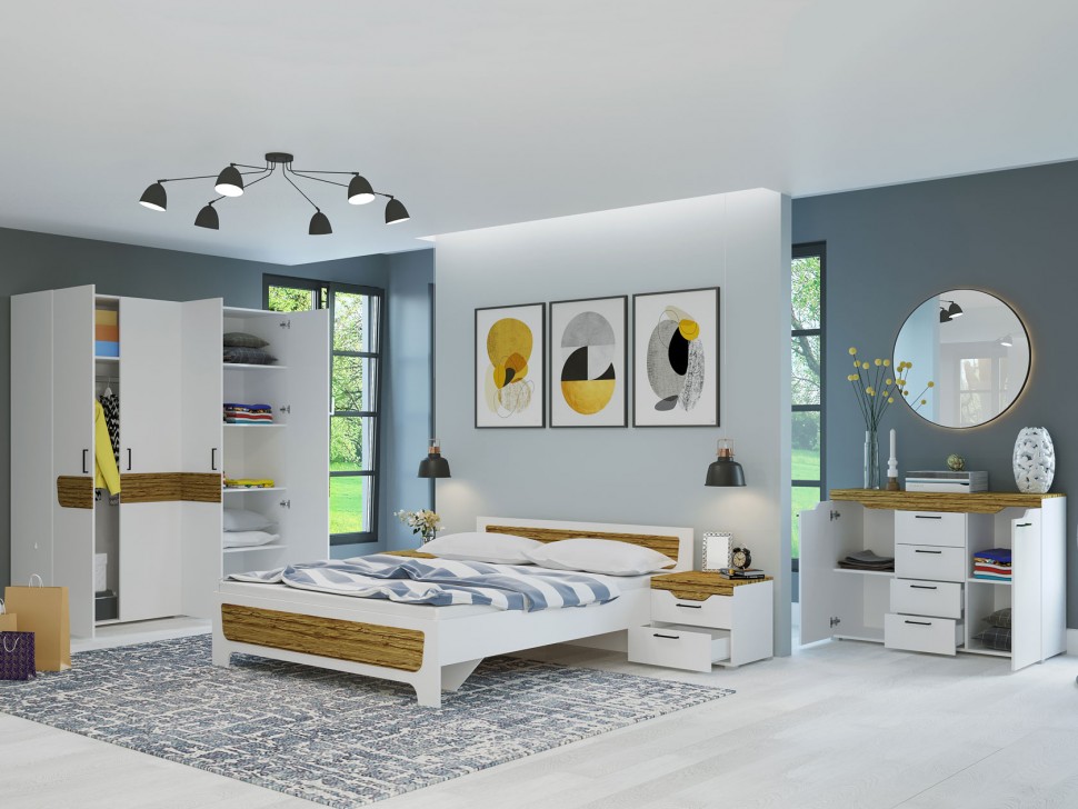 Прикроватная тумба Тумба прикроватная Милана