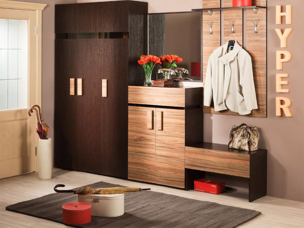 Прихожая в коридор со шкафом Хайпер К2
