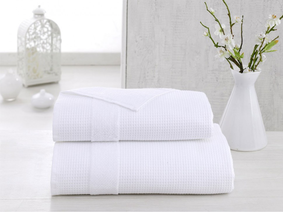 Полотенце микрокотон "KARNA" TRUVA двухсторонний 90x150