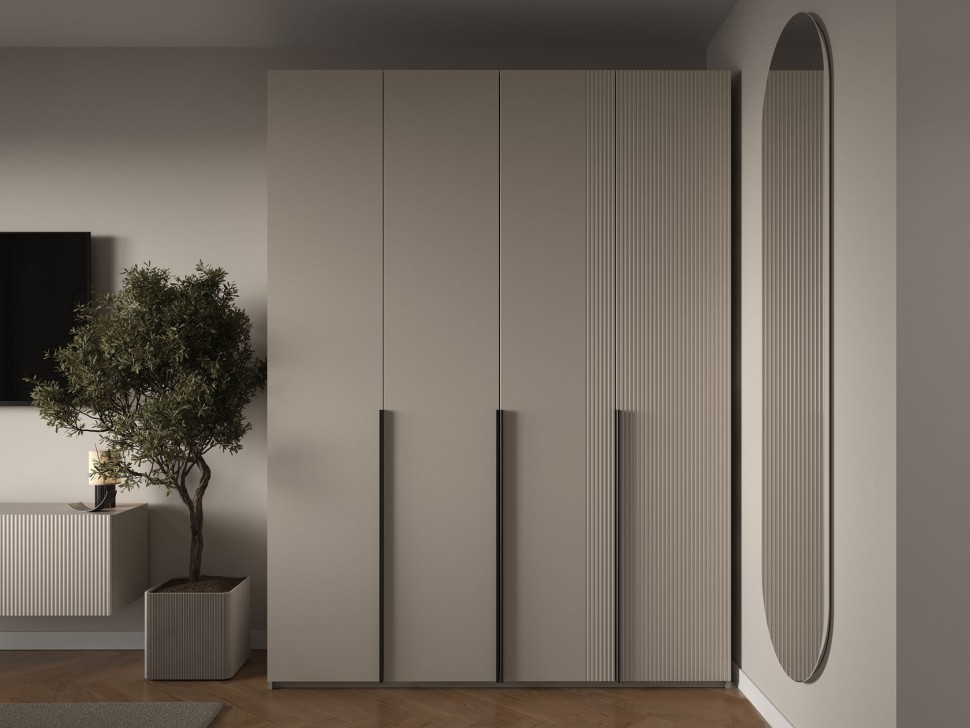 Распашной шкаф Шарлотта 4 двери