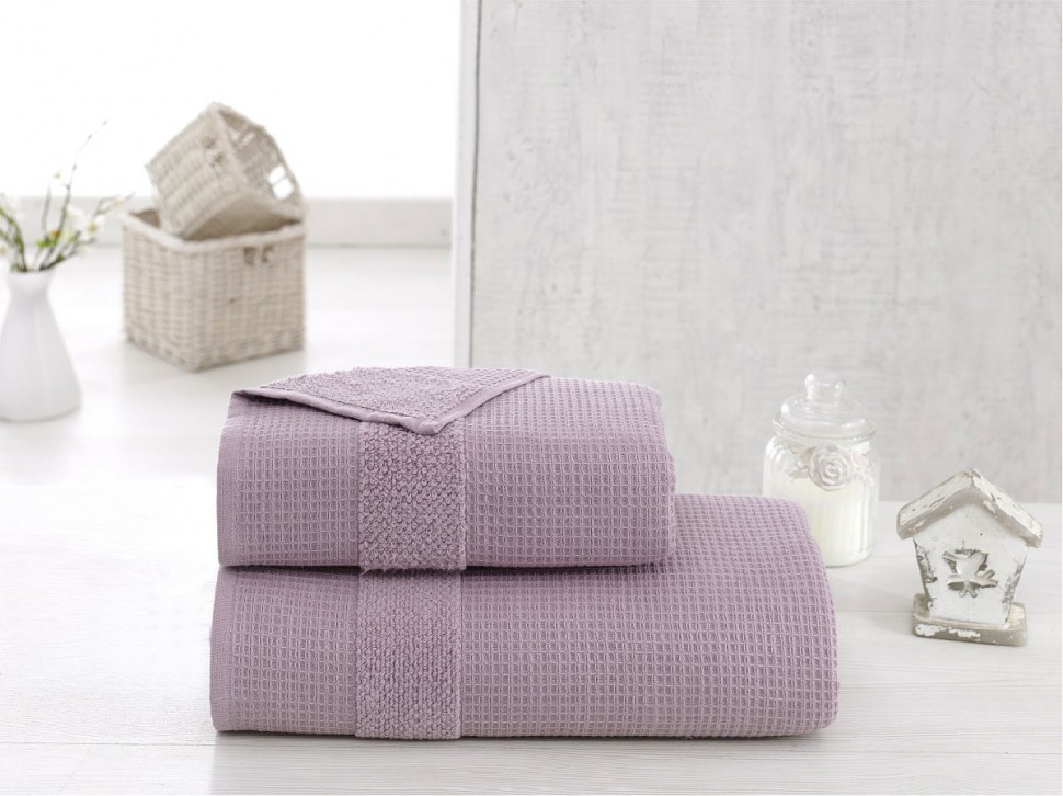 Полотенце микрокотон "KARNA" TRUVA двухсторонний 40x60