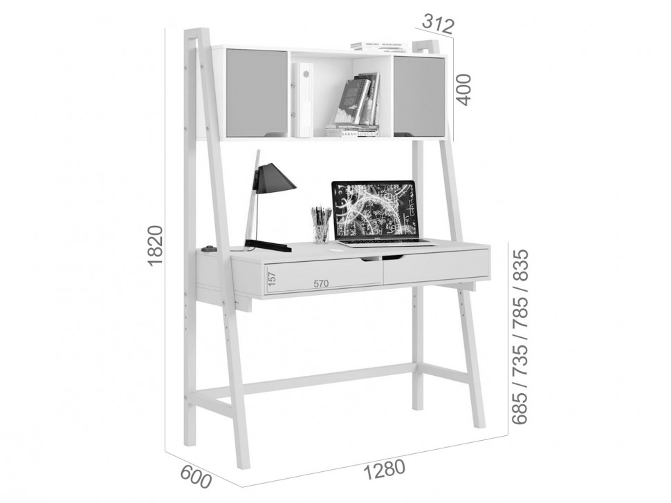 Компьютерный стол Mirum