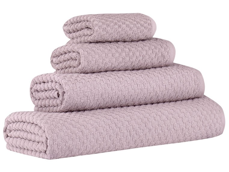 Полотенце махровое "KARNA" с жаккардом DAMA 90x180 см