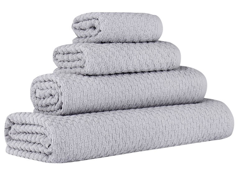 Полотенце махровое "KARNA" с жаккардом DAMA 90x180 см