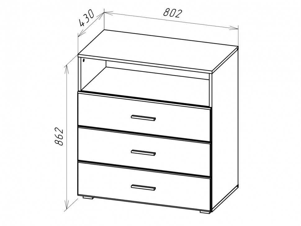 Комод Глосс